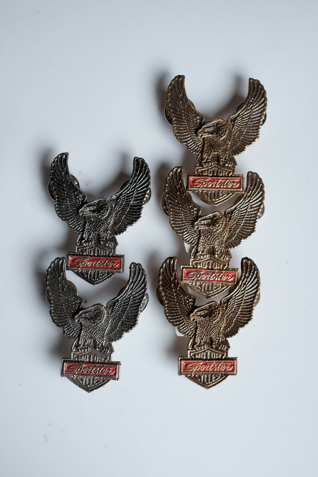 Vintage Harley Davidson Classic Sportster Eagle Pin