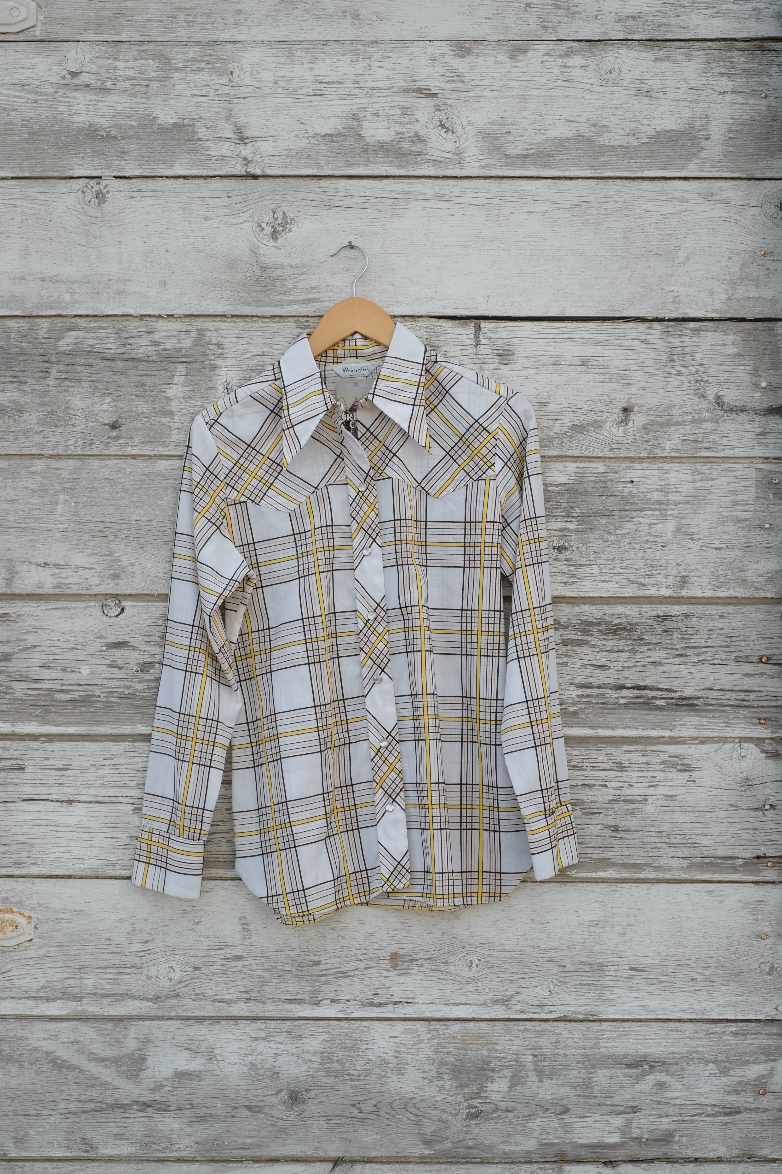 Vintage Wrangler Button Up Shirt