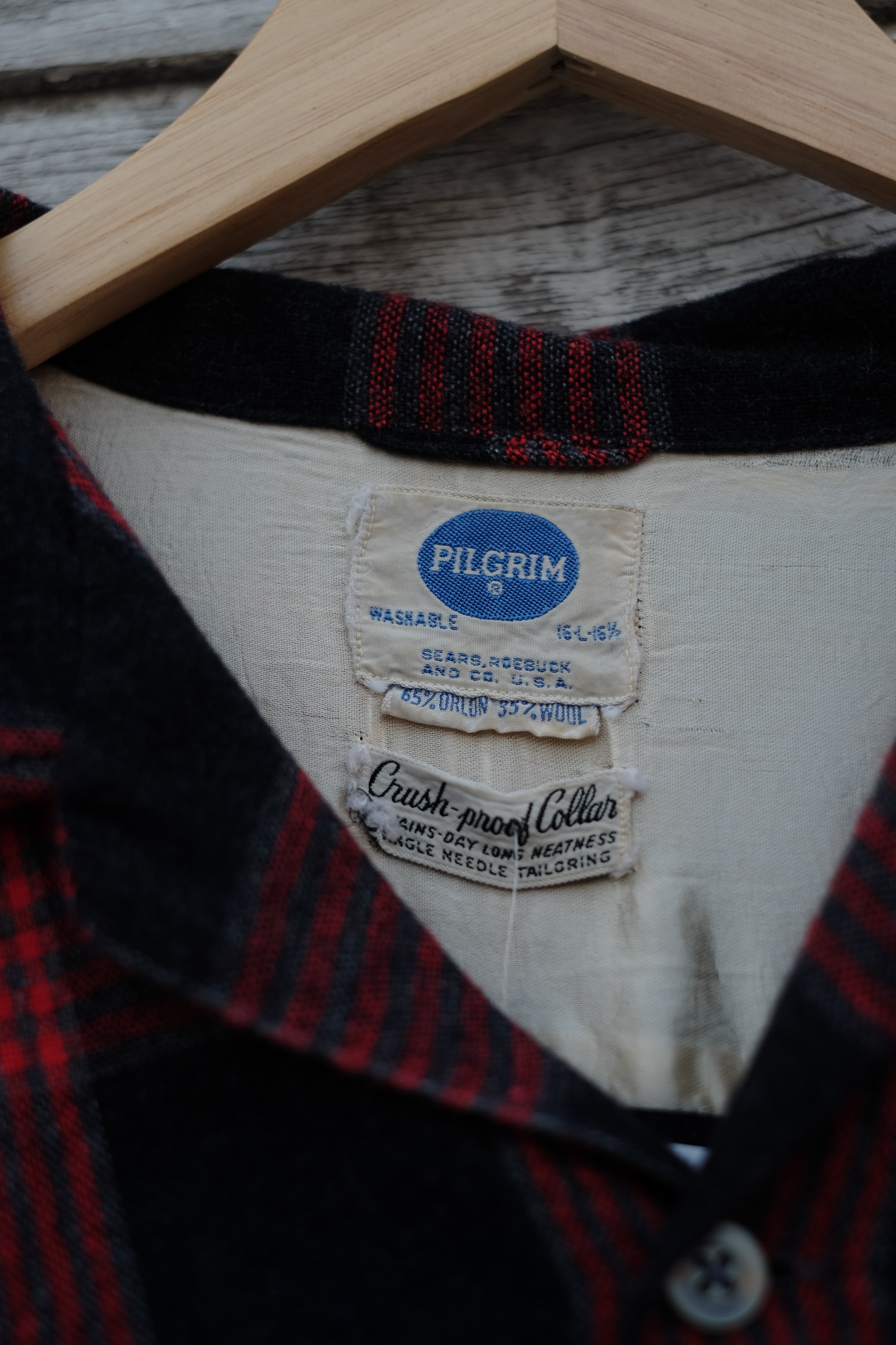 Vintage Pilgrim Flannel