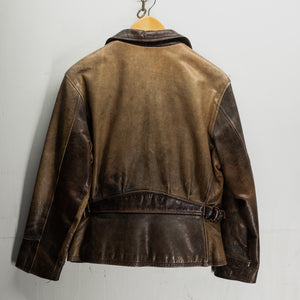 Vintage Leather Car Jacket