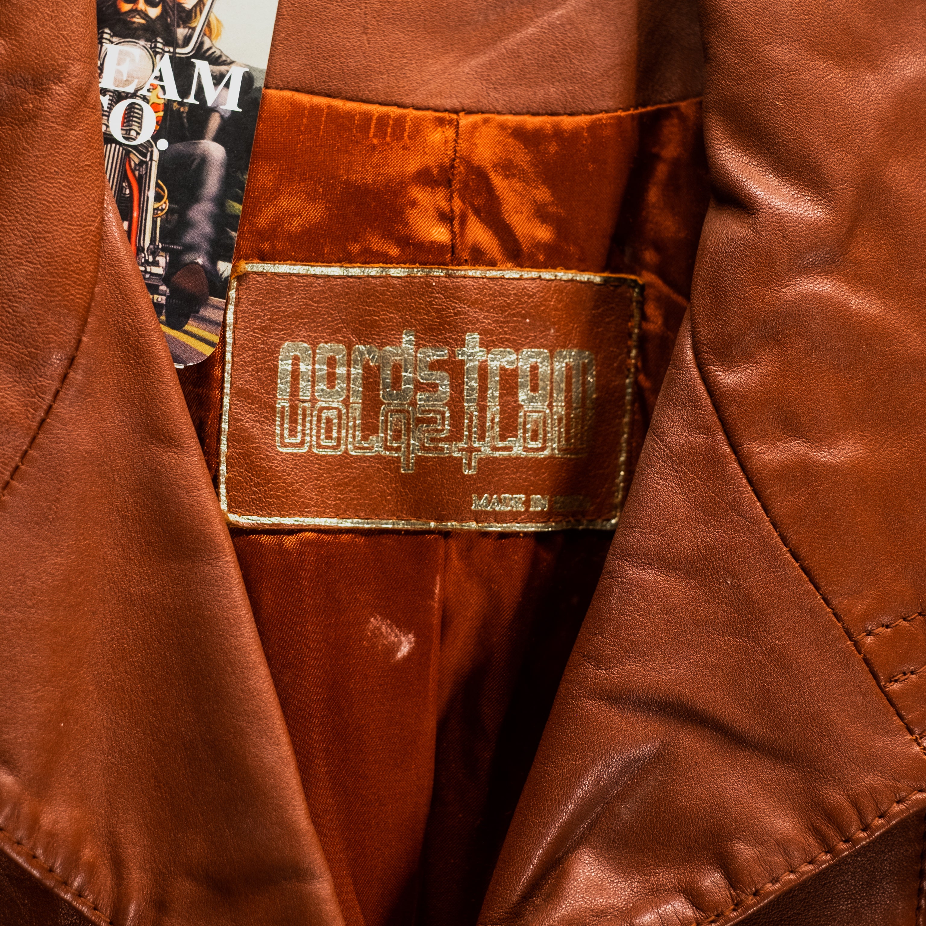 Vintage Nordstrom Leather Car Jacket