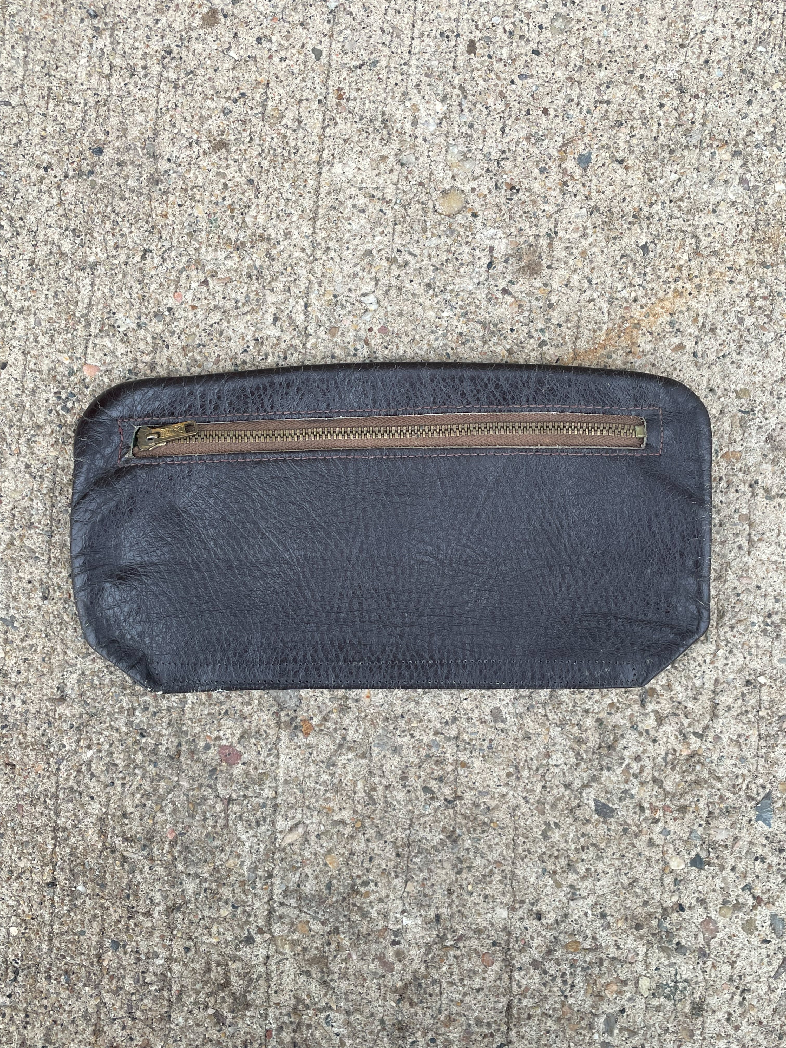 Vintage Leather Clutch