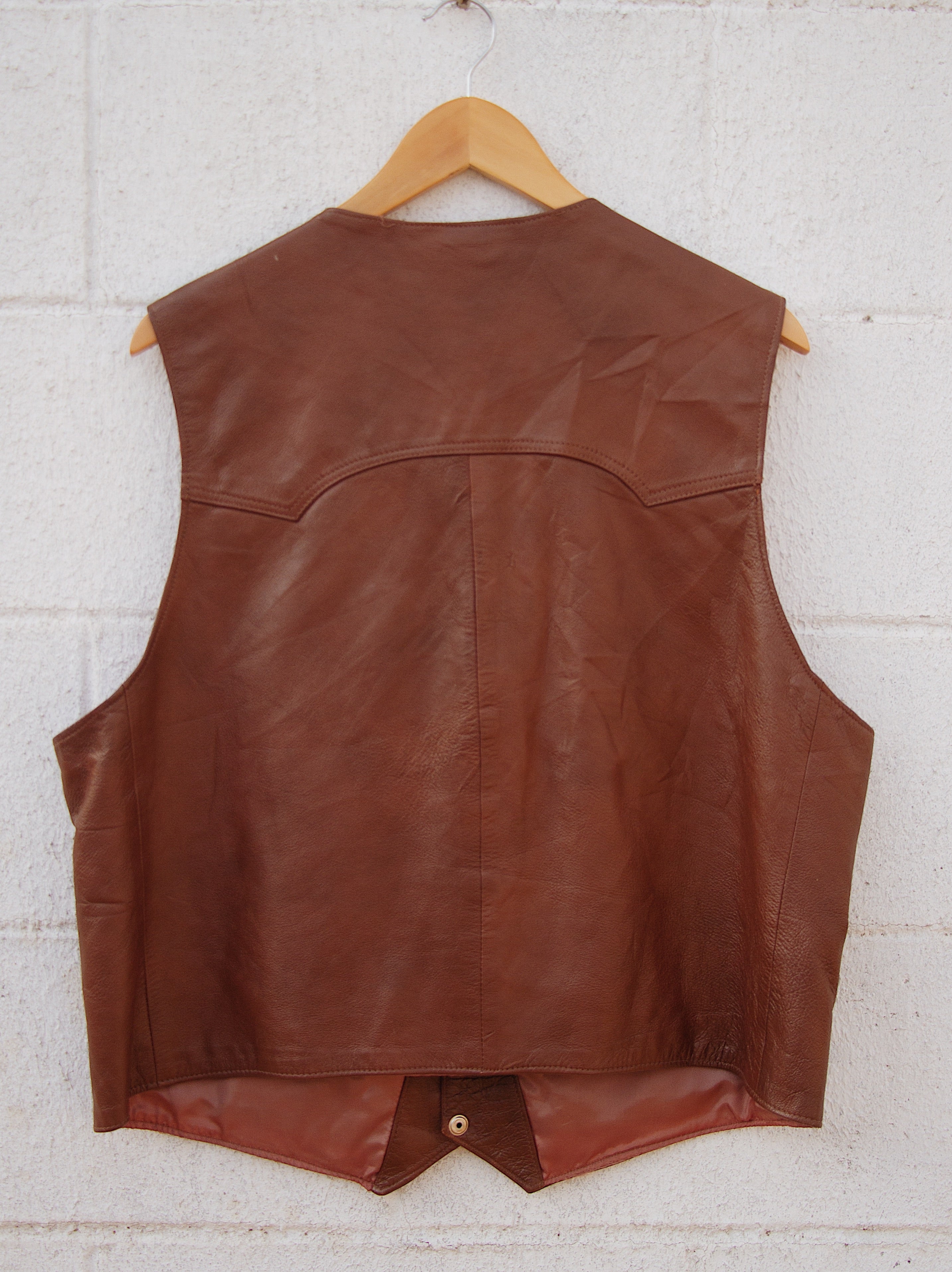 Vintage Leather Vest