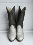 Vintage Snakeskin Cowboy Boots